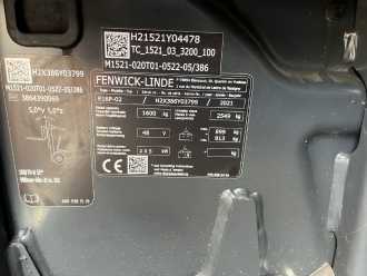 Használt targonca LINDE E16P-02 ELEKTRO VIERRADFRONTSTAPLER (13070231)