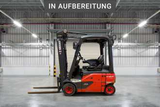 Használt targonca LINDE E16P ELEKTRO VIERRADFRONTSTAPLER (13069029) backdrop