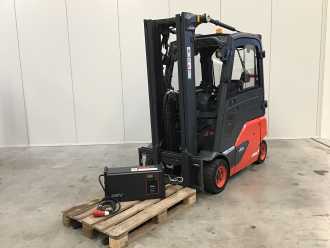 Használt targonca LINDE E16P ION ELEKTRO VIERRADFRONTSTAPLER (13071821)