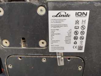 Használt targonca LINDE E18C-02 Lion ELEKTRO DREIRADFRONTSTAPLER (13066670)