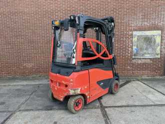 Használt targonca LINDE E18PH-02 ELEKTRO VIERRADFRONTSTAPLER (13053980)