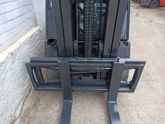 Használt targonca LINDE E20/600 ELEKTRO VIERRADFRONTSTAPLER (13040249)
