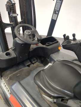 Használt targonca LINDE E20L-386-02 ELEKTRO DREIRADFRONTSTAPLER (13074360)