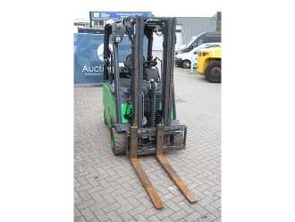 Használt targonca LINDE E20PH-02 ELEKTRO VIERRADFRONTSTAPLER (13041378)