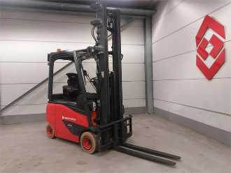 Használt targonca LINDE E20PH-02 ELEKTRO VIERRADFRONTSTAPLER (13056516)