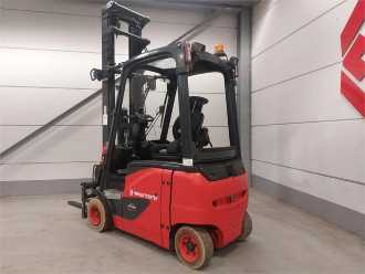 Használt targonca LINDE E20PH-02 ELEKTRO VIERRADFRONTSTAPLER (13056516)