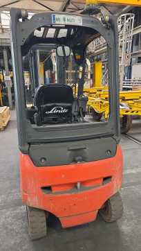 Használt targonca LINDE E20PH-02 ELEKTRO VIERRADFRONTSTAPLER (13062203)