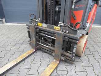 Használt targonca LINDE E20PH-02 ELEKTRO VIERRADFRONTSTAPLER (13075324)