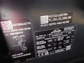 Használt targonca LINDE E20PHL-02 ELEKTRO VIERRADFRONTSTAPLER (13027283)