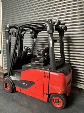 Használt targonca LINDE E20PHL ELEKTRO VIERRADFRONTSTAPLER (13065276)