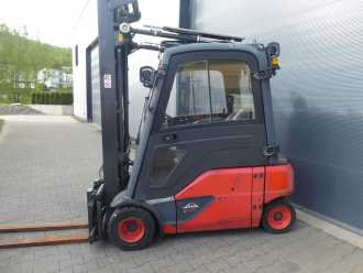 Használt targonca LINDE E20PL-02 ELEKTRO VIERRADFRONTSTAPLER (13040700)