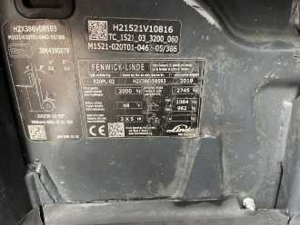 Használt targonca LINDE E20PL-02 ELEKTRO VIERRADFRONTSTAPLER (13069217)
