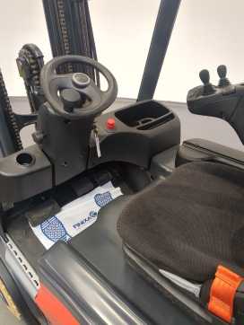 Használt targonca LINDE E20PL-386-02 ELEKTRO VIERRADFRONTSTAPLER (13008398)