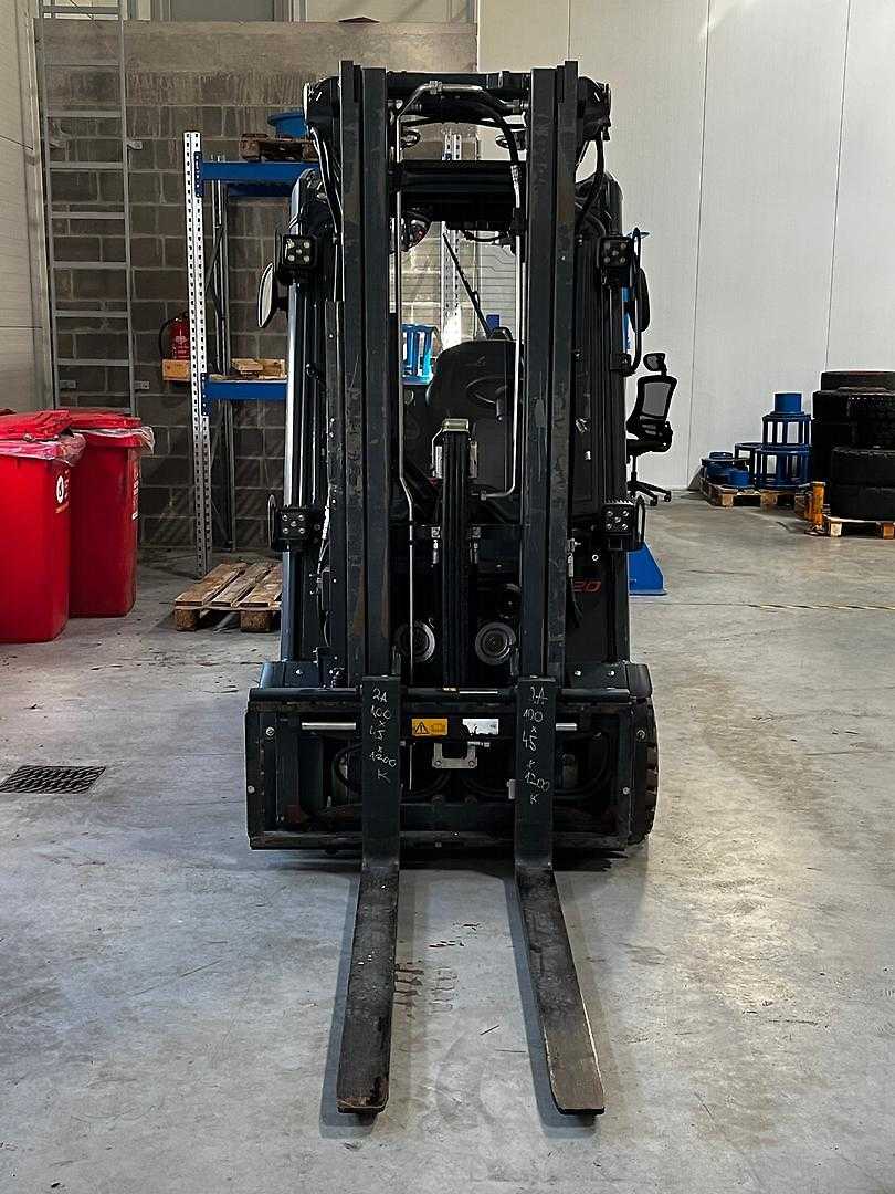 Használt targonca LINDE E20PL/386 ELEKTRO VIERRADFRONTSTAPLER (12897536)