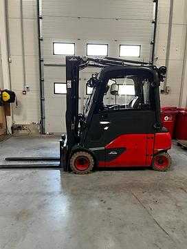 Használt targonca LINDE E20PL/386 ELEKTRO VIERRADFRONTSTAPLER (12897536)