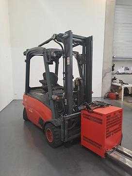 Használt targonca LINDE E20PL EX ELEKTRO VIERRADFRONTSTAPLER (13050690)