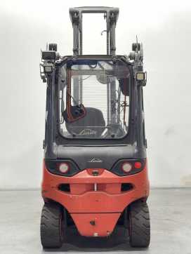 Használt targonca LINDE E25-01-387 ELEKTRO VIERRADFRONTSTAPLER (13070214)