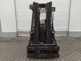 Használt targonca LINDE E25/03-336 ELEKTRO VIERRADFRONTSTAPLER (13073836)