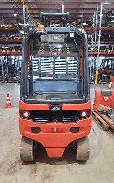 Használt targonca LINDE E25 ELEKTRO VIERRADFRONTSTAPLER (13051255)