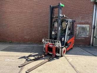 Használt targonca LINDE E25HL-01/600 ELEKTRO VIERRADFRONTSTAPLER (13055390)