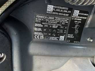 Használt targonca LINDE E25L-01 ELEKTRO VIERRADFRONTSTAPLER (13061052)