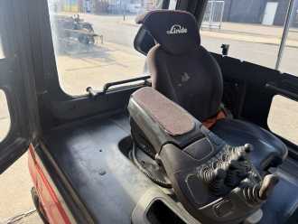 Használt targonca LINDE E25L-01 ELEKTRO VIERRADFRONTSTAPLER (13072016)