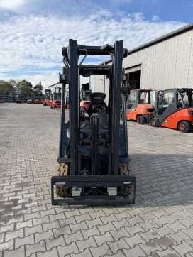 Használt targonca LINDE E25L-01 ELEKTRO VIERRADFRONTSTAPLER (13075628)