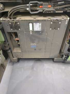 Használt targonca LINDE E30-1252-01 ELEKTRO VIERRADFRONTSTAPLER (13069006)