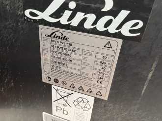 Használt targonca LINDE E30L-01 ELEKTRO VIERRADFRONTSTAPLER (13060521)