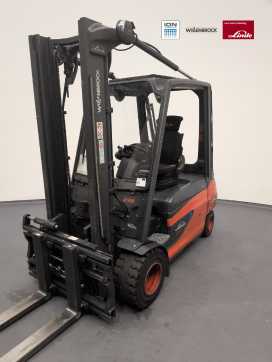 Használt targonca LINDE E35L-387-01 ELEKTRO VIERRADFRONTSTAPLER (13069005) backdrop