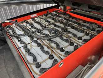 Használt targonca LINDE E40/600HL ELEKTRO VIERRADFRONTSTAPLER (12870009)