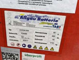 Használt targonca LINDE E40/600HL ELEKTRO VIERRADFRONTSTAPLER (12870009)