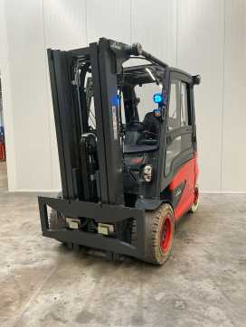Használt targonca LINDE E40/600HL ELEKTRO VIERRADFRONTSTAPLER (13069517) backdrop