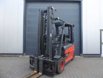 Használt targonca LINDE E40HL-01/600 ELEKTRO VIERRADFRONTSTAPLER (13063736) backdrop