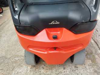 Használt targonca LINDE E45H/600 ELEKTRO VIERRADFRONTSTAPLER (13075206)