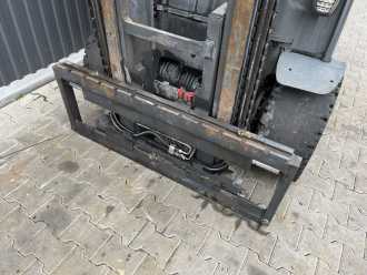 Használt targonca LINDE E50HL-01/600 ELEKTRO VIERRADFRONTSTAPLER (12953318)