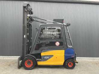 Használt targonca LINDE E50HL-01/600 ELEKTRO VIERRADFRONTSTAPLER (12953320)
