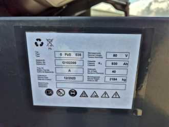 Használt targonca LINDE E50HL-01 Batterie - 12.2023 ELEKTRO VIERRADFRONTSTAPLER (12355312)