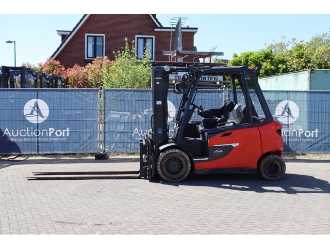 Használt targonca LINDE E50HL-01 ELEKTRO VIERRADFRONTSTAPLER (13041322)