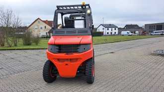 Használt targonca LINDE E60 ELEKTRO VIERRADFRONTSTAPLER (12876663)