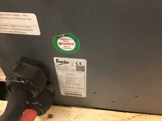 Használt targonca LINDE E80 ELEKTRO VIERRADFRONTSTAPLER (12931840)