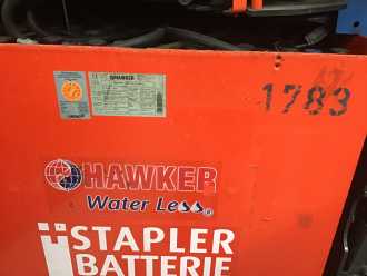 Használt targonca LINDE E80 ELEKTRO VIERRADFRONTSTAPLER (12931840)