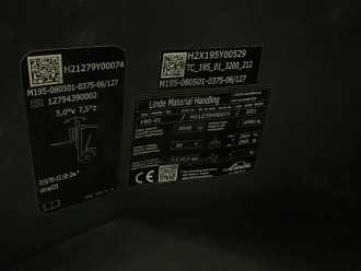 Használt targonca LINDE E80 ELEKTRO VIERRADFRONTSTAPLER (12931840)