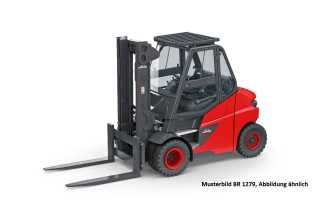 Használt targonca LINDE E80 ELEKTRO VIERRADFRONTSTAPLER (13027987) backdrop