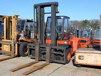 Használt targonca LINDE H 120 D DIESEL VIERRADFRONTSTAPLER (11733961)