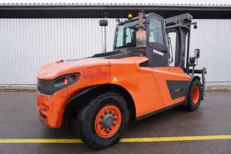 Használt targonca LINDE H 160 D/1200 1401 DIESEL VIERRADFRONTSTAPLER (13071789)