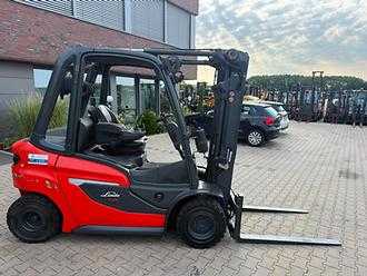 Használt targonca LINDE H 20 D -01 600  DIESEL VIERRADFRONTSTAPLER (13059390)
