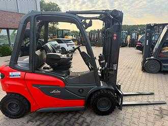 Használt targonca LINDE H 20 D -01 600  DIESEL VIERRADFRONTSTAPLER (13059391)