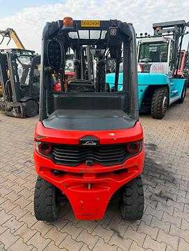 Használt targonca LINDE H 20 D -01 600  DIESEL VIERRADFRONTSTAPLER (13059391)