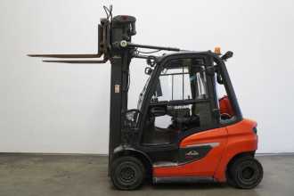 Használt targonca LINDE H 25 T 1202 GAS VIERRADFRONTSTAPLER (13074279)